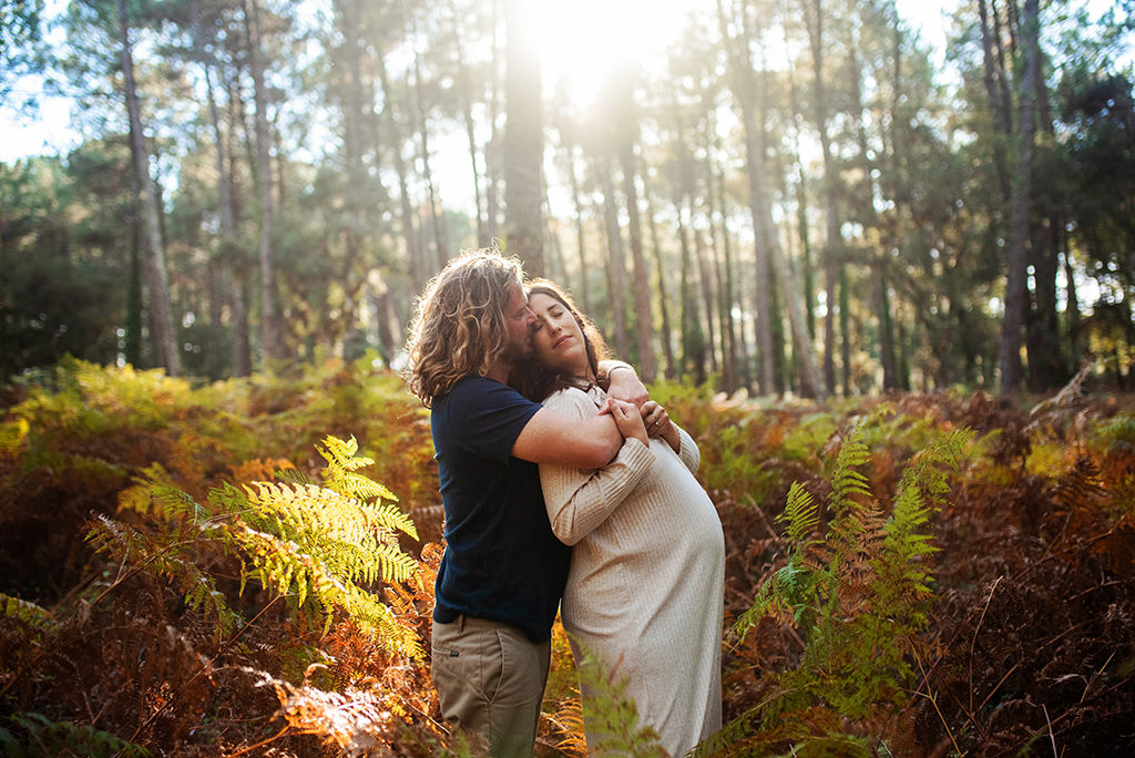 photographe séance photo grossesse bébé famille bébé enfants Toulouse lauragais landes ocean fougeres golden hour
