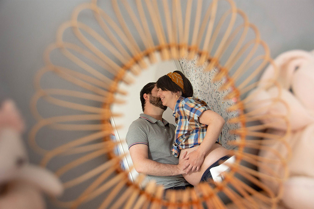 photographe séance photo grossesse Toulouse lauragais occitanie Aude robe longue golden hour