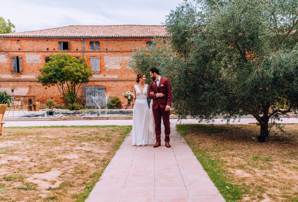 Mariage reportage photographe lumière coloré Céline Lauragais Aude Toulouse Domaine Saint-Nicolas Montech Capitole Cérémonie Laique