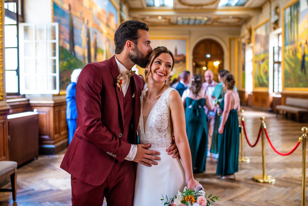 Mariage reportage photographe lumière coloré Céline Lauragais Aude Toulouse Domaine Saint-Nicolas Montech Capitole Cérémonie Laique