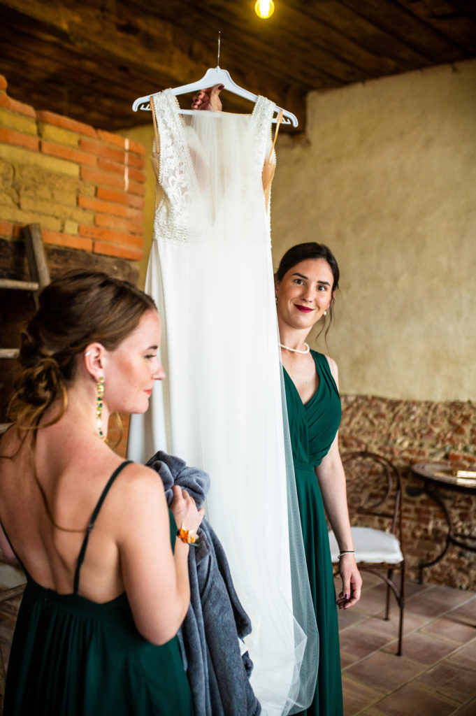 Mariage reportage photographe lumière coloré Céline Lauragais Aude Toulouse Domaine Saint-Nicolas Montech Capitole Cérémonie Laique