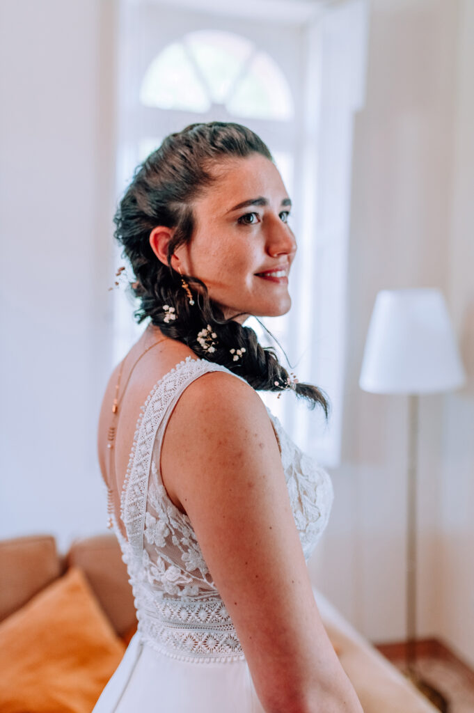 Photographe-mariage-Toulouse-Lauragais-Goldenhour-Aude-reportage-lgbt-la-mariée-portrait