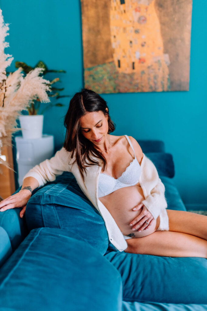 Photographe-séance-grossesse-bébé-Toulouse-Lauragais-Aude-Labastide d'anjou-boudoir